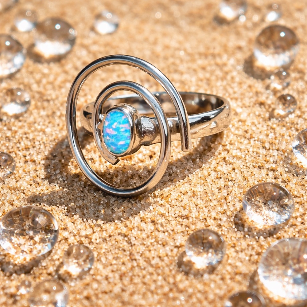 Fire Opal Ring - image 3